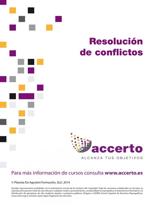 Title details for Resolución de conflictos by Accerto - Available